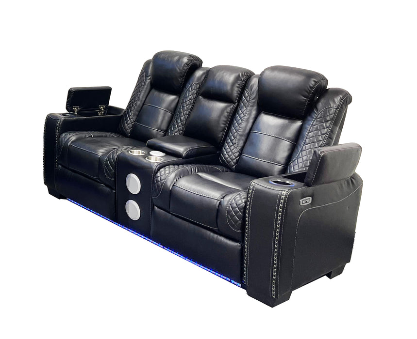 Reclining sofa sets with shop cup holders